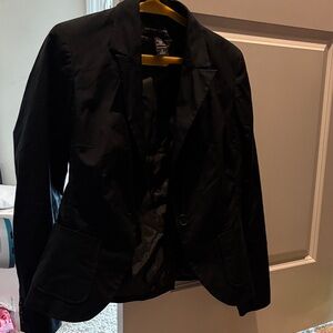 New York & Company Elegant Black Suit Jacket